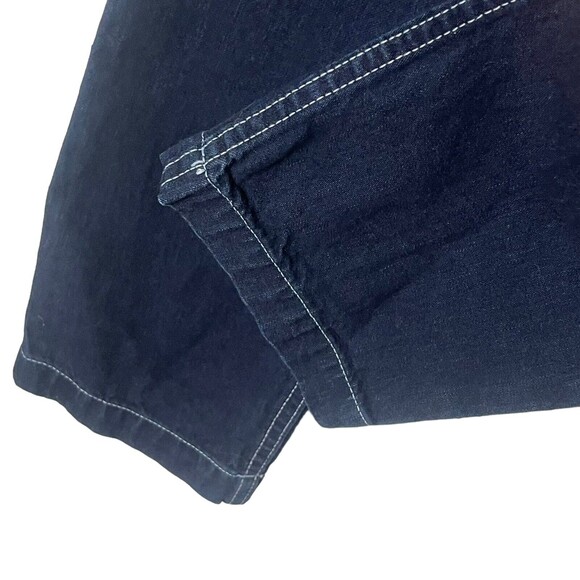 Rachel Comey Prime High Rise Jeans Women’s Size 0 Dark Indigo Straight Leg USA - Picture 9 of 13